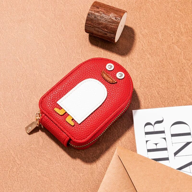 ✨Buy 1 Free 1✨ Penguins PU Credit Card Coin Wallet