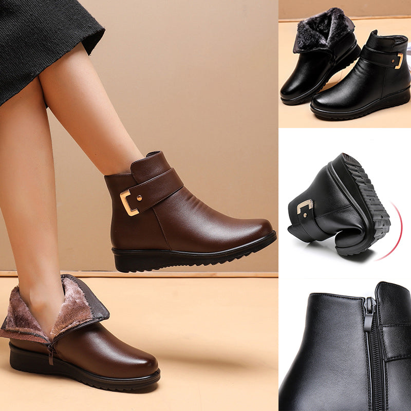 💖Women's Winter Comfortable Orthopedic Non-Slip Short Boots💖Free Shipping