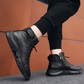 Men’s Genuine Leather Fleece-Lined Orthopaedic Chukka Boots