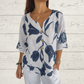 Spring Sale-49% off😍😍Printed V-neck Tunic Top