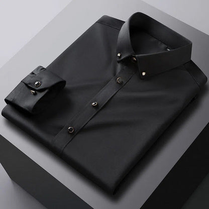 🔥hot sale🔥Men's new business silk shirt