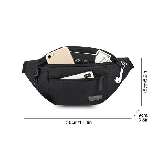 【49% OFF】Large Crossbody Fanny Pack Belt Bag