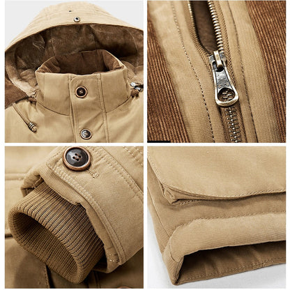 Men's Classic Winter Coat-Free shipping