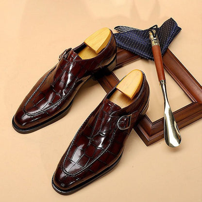 🔥Hot Sale 🔥Men's Premium Square Toe Shoes【free shipping】