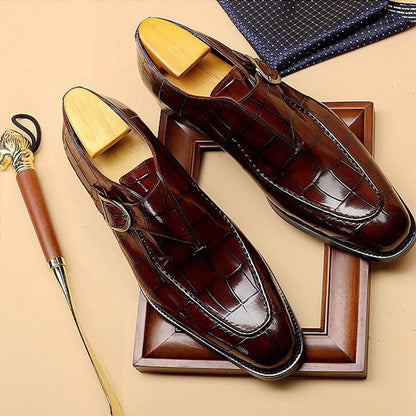 🔥Hot Sale 🔥Men's Premium Square Toe Shoes【free shipping】