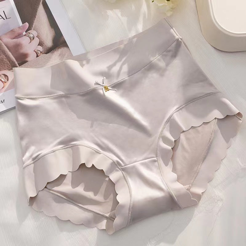 🌸Satin ice Silk Seamless Tummy Control Panties (2-Pack)🌸