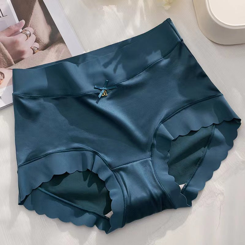 🌸Satin ice Silk Seamless Tummy Control Panties (2-Pack)🌸