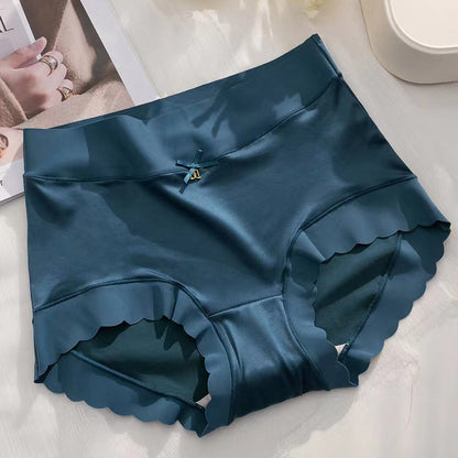🌸Satin ice Silk Seamless Tummy Control Panties (2-Pack)🌸
