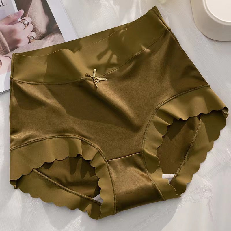 🌸Satin ice Silk Seamless Tummy Control Panties (2-Pack)🌸