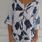Spring Sale-49% off😍😍Printed V-neck Tunic Top