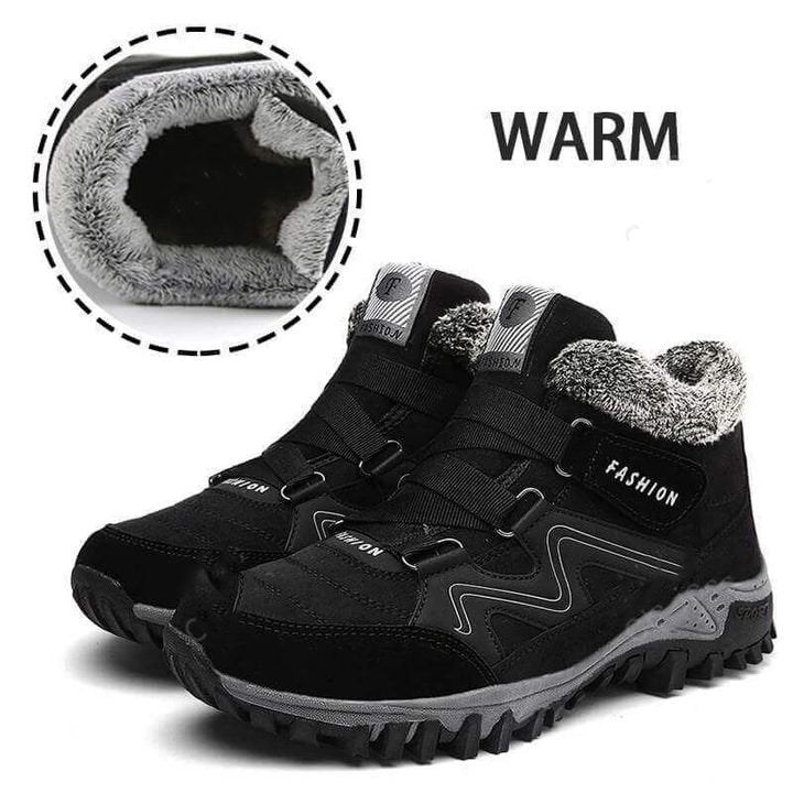 🔥Hot Sale 49% OFF🔥Women/Men's Winter Thermal Villi Leather Platform Fashion High Top Boots