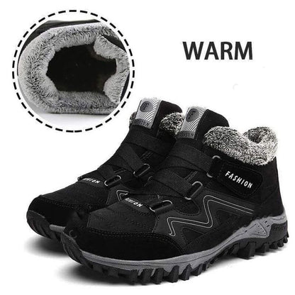 🔥Hot Sale 49% OFF🔥Women/Men's Winter Thermal Villi Leather Platform Fashion High Top Boots