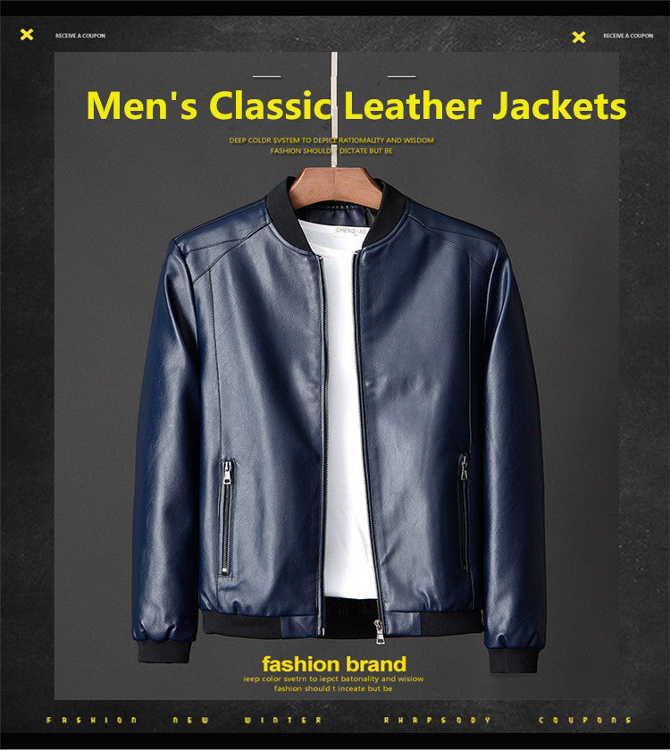 Men's Classic Leather Jackets💥FREE SHIPPING