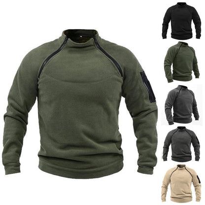 [perfect gift] Men's Outdoor Polar Fleece Breathable Sweatshirt