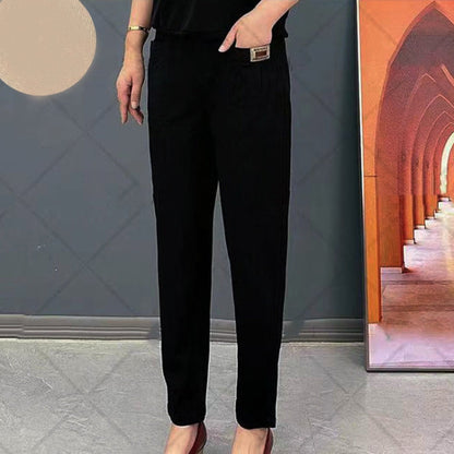 💝Women's Elastic Waist Cotton Pants【BUY 2 GET FREE SHIPPING】