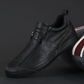 Autumn double zipper versatile trendy warm leather shoes