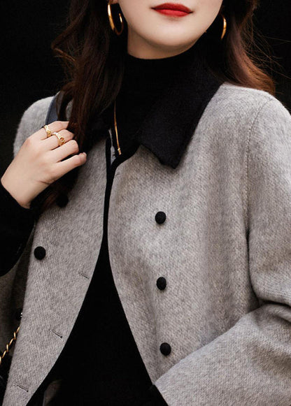 High-quality wool thickened mid-length double-sided cashmere coat【FREE SHIPPING】