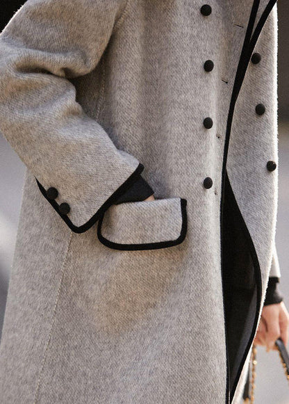 High-quality wool thickened mid-length double-sided cashmere coat【FREE SHIPPING】