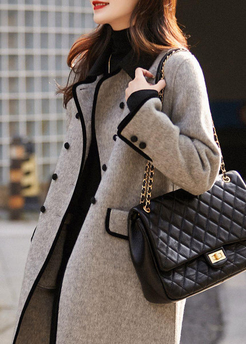 High-quality wool thickened mid-length double-sided cashmere coat【FREE SHIPPING】
