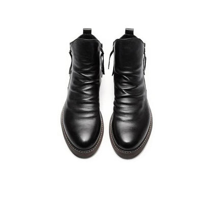 Men's Leather Vintage Leather Boots【FREE SHIPPING】