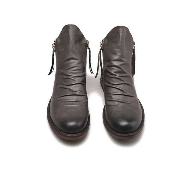 Men's Leather Vintage Leather Boots【FREE SHIPPING】