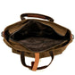 Gift Choice Vintage Waxed Canvas Tote Bag【FREE SHIPPING】