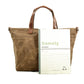 Gift Choice Vintage Waxed Canvas Tote Bag【FREE SHIPPING】