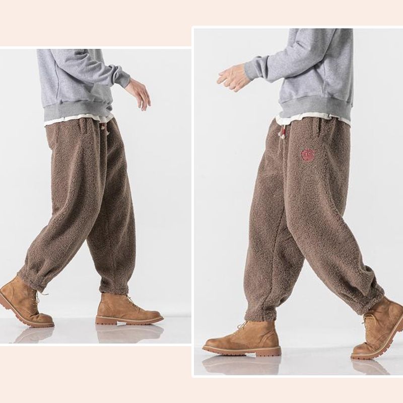 Men's Casual Faux Cashmere Jogger Pants - Great Gift