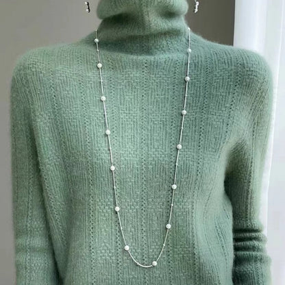 Women's Pullover Turtleneck Knitted Sweater-BUY 2 FREE SHIPPING