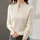 Retro cheongsam collar knitted bottoming sweater pullover🥰Buy 2 get free shipping