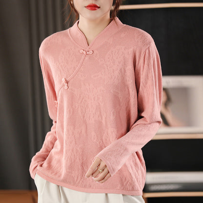 Women's Knitted Cheongsam Style Sweater💥Buy 2 free shipping