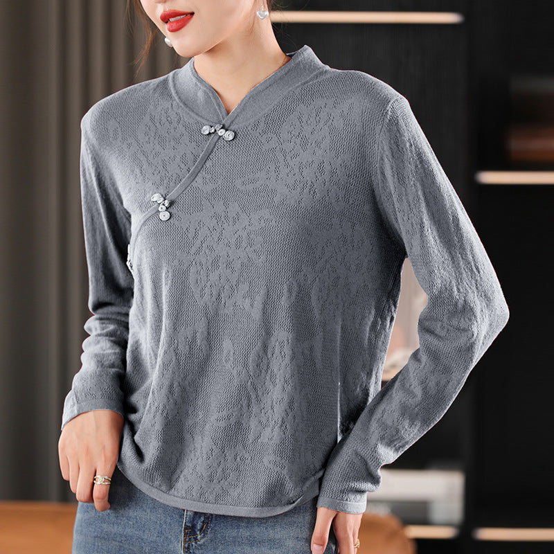 Women's Knitted Cheongsam Style Sweater💥Buy 2 free shipping
