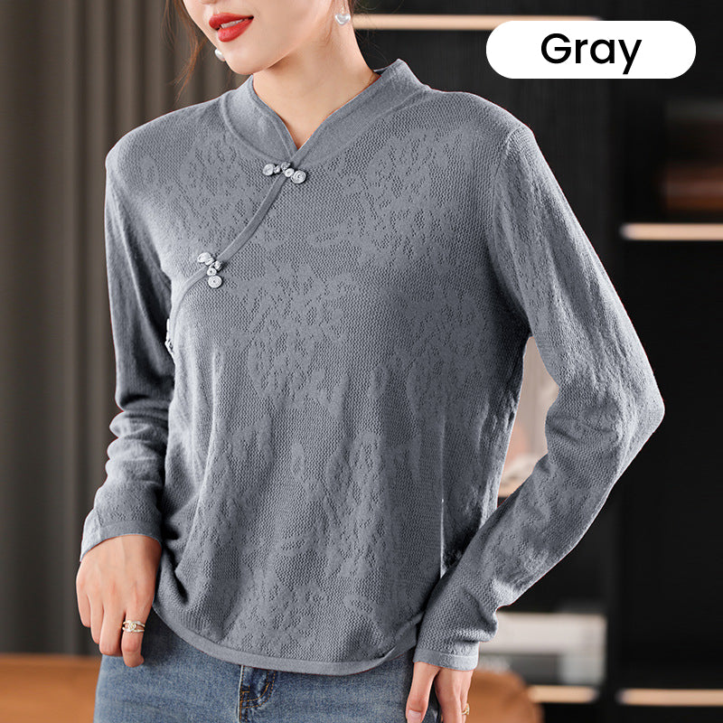 Women's Knitted Cheongsam Style Sweater💥Buy 2 free shipping