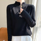 Gift Choice -Women's Mock Turtleneck Long Sleeve Knit Slim Top