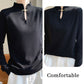 Gift Choice -Women's Mock Turtleneck Long Sleeve Knit Slim Top
