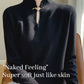 Gift Choice -Women's Mock Turtleneck Long Sleeve Knit Slim Top