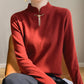 Gift Choice -Women's Mock Turtleneck Long Sleeve Knit Slim Top