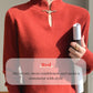 Gift Choice -Women's Mock Turtleneck Long Sleeve Knit Slim Top