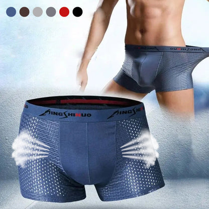 Men's Breathable Mesh Boxer Briefs💥Buy 3 Get 1 Free