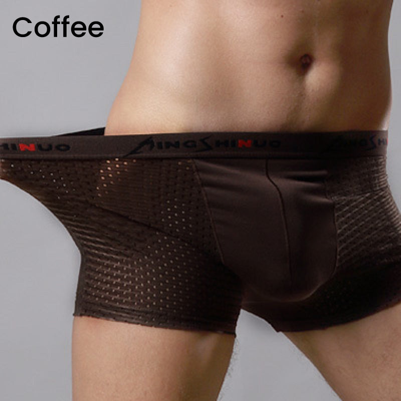 Men's Breathable Mesh Boxer Briefs💥Buy 3 Get 1 Free