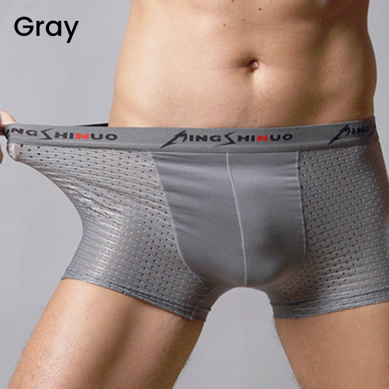 Men's Breathable Mesh Boxer Briefs💥Buy 3 Get 1 Free