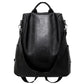 【Perfect Gift Choice】PU Leather Ladies' Anti-theft Backpack
