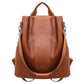 【Perfect Gift Choice】PU Leather Ladies' Anti-theft Backpack