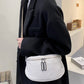 Fashionable & Convenient Double Zipper Large Capacity Leather Bag⚡⚡Buy 2 get free shipping