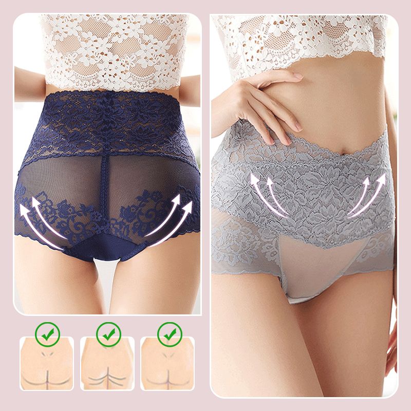 Buy 3 Get 1 Free ⚡⚡Women’s High-waist Lace Briefs