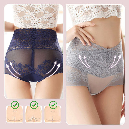 Buy 3 Get 1 Free ⚡⚡Women’s High-waist Lace Briefs
