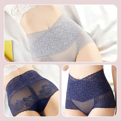 Buy 3 Get 1 Free ⚡⚡Women’s High-waist Lace Briefs