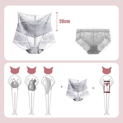 Buy 3 Get 1 Free ⚡⚡Women’s High-waist Lace Briefs