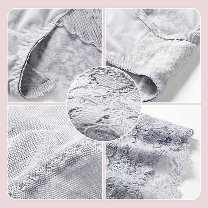 Buy 3 Get 1 Free ⚡⚡Women’s High-waist Lace Briefs