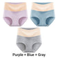 🎁(3pcs) Women's High Waisted 3A Grade Paclitaxel Antibacterial Panties